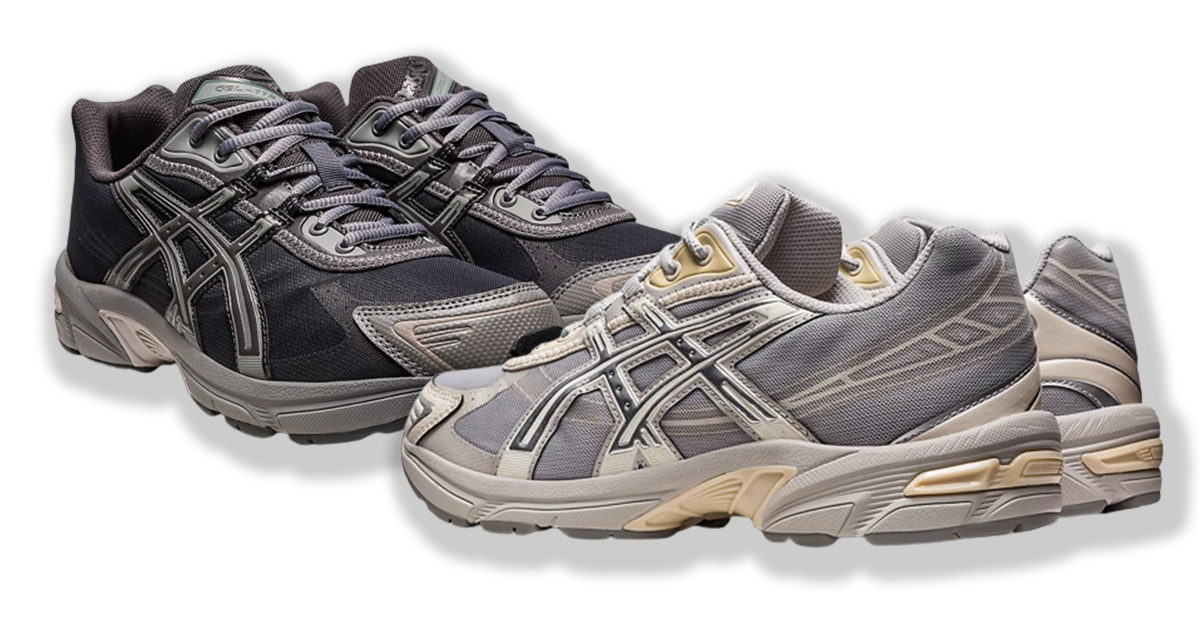 ASICS GEL-1130: Neue Farben Oyster Grey und Obsidian Grey erhältlich